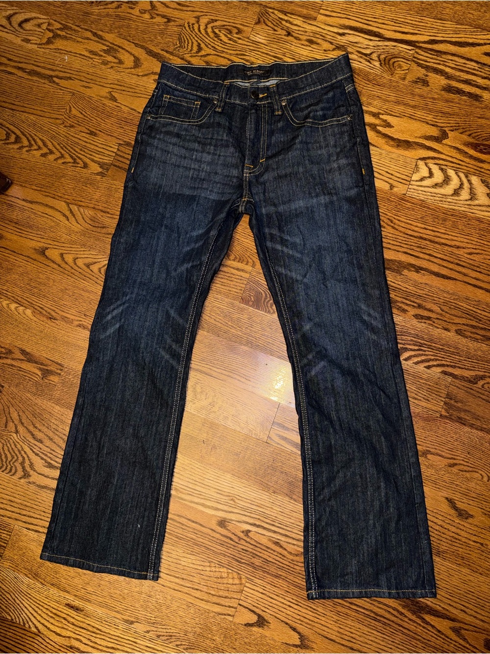 Men's Straight Leg Jeans in Dark Blue - Classic Everyday Fit